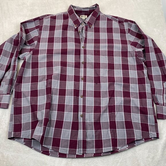 Dockers & Haggar Mens Shirts Size XXL Lot Of Three Classic Fit Plaid Long Sleeve - Picture 6 of 12